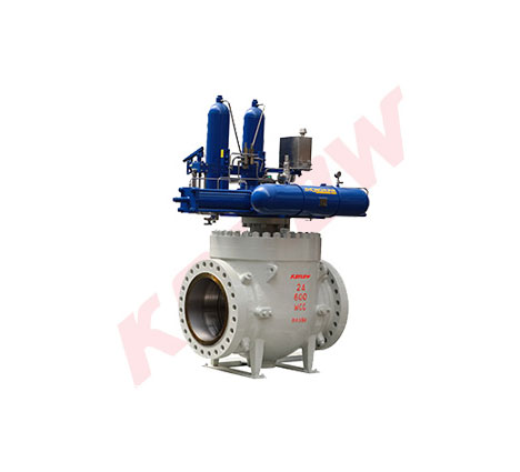 Top mounted ball valve